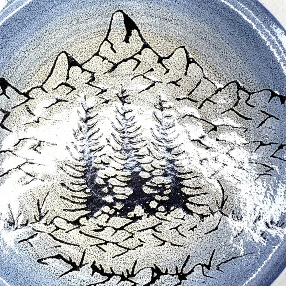 Bill‎ Aitken Studio Pottery Mountain Landscape 11